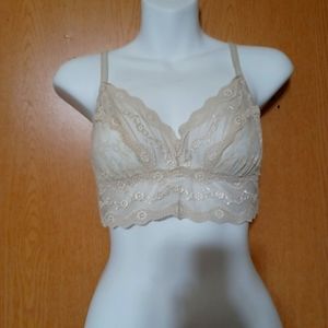 Ivory color Bralett Size Ex-Large.